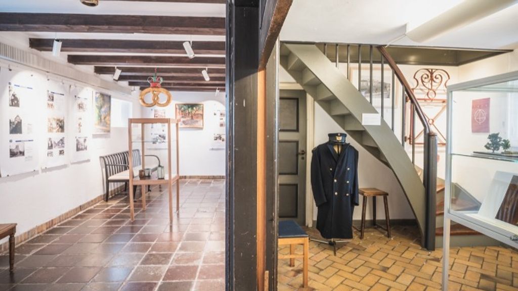 Interiør fra den gamle station