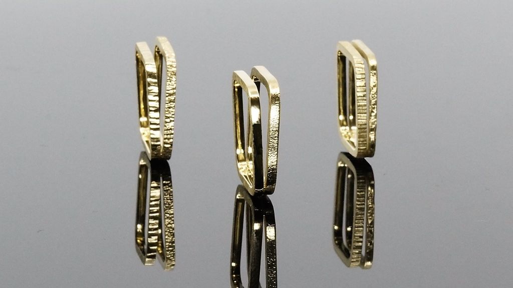 Klipperinge i !4 karat guld