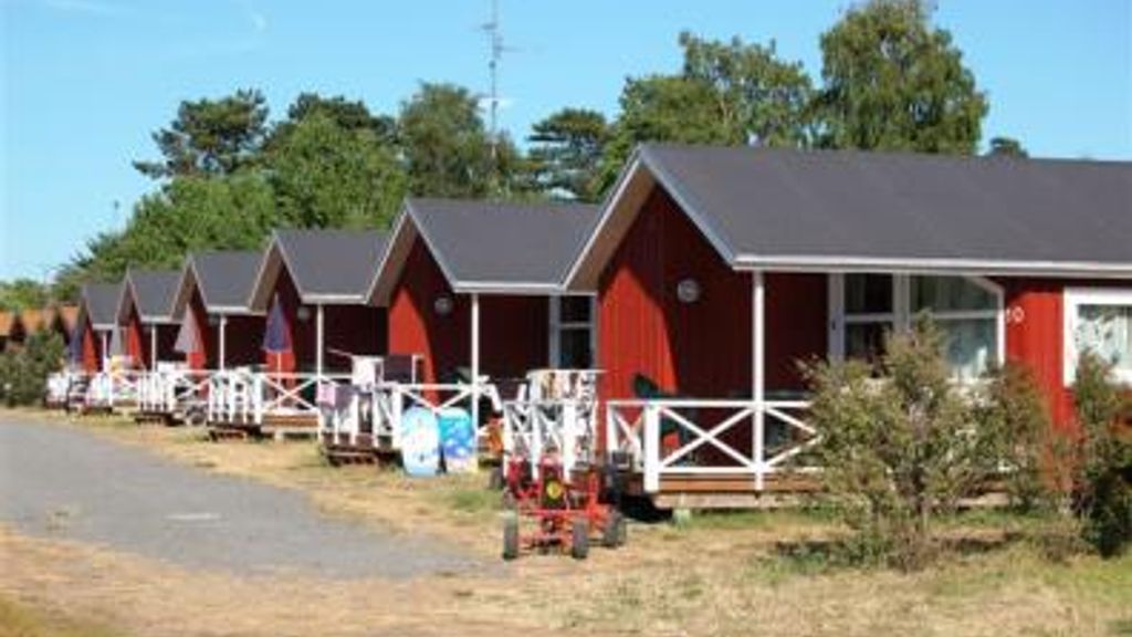 Hytter i forskellige størrelser