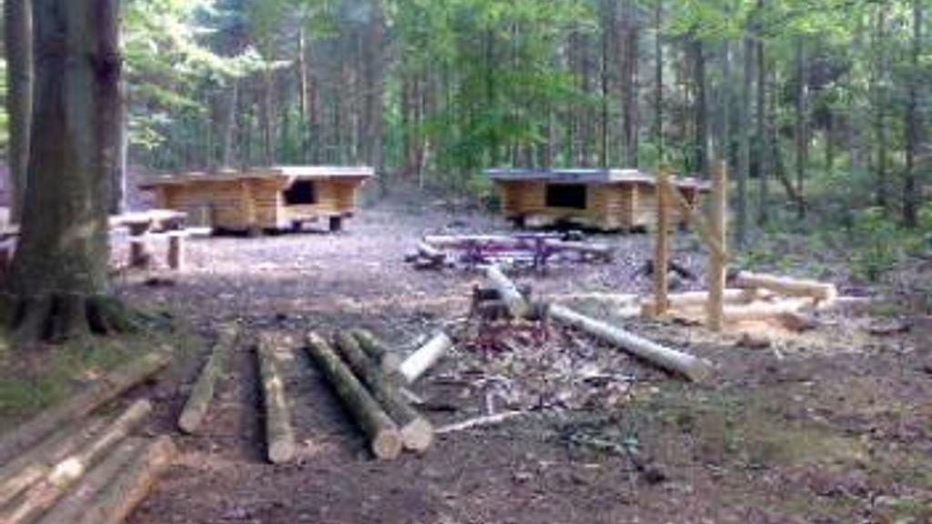 Shelterplads i Hasle lystskov