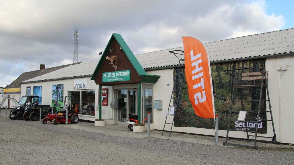 Hellisen Outdoor's indgangsparti