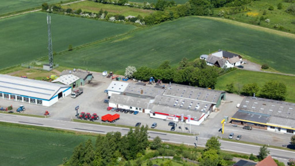 Hellisen Outdoor set fra luften