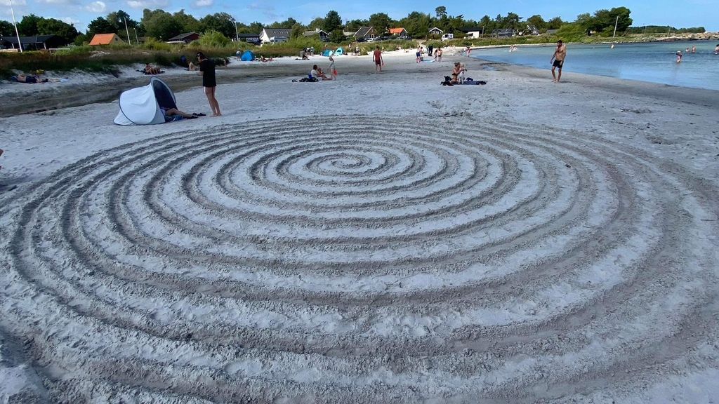 Balka Strand, 150 meter fra hotellet