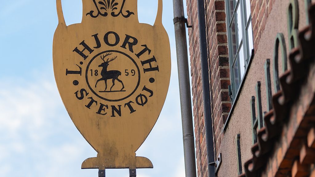 Hjorths Fabriks bomærke - Hjorten