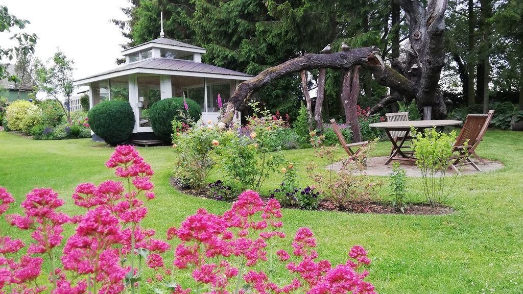 Blomsterpark Japansk tehus Kræmmerhuset