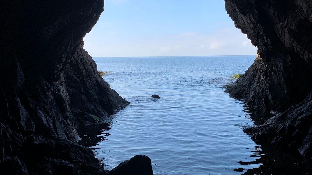 Tørre ovn syd for Hammershus