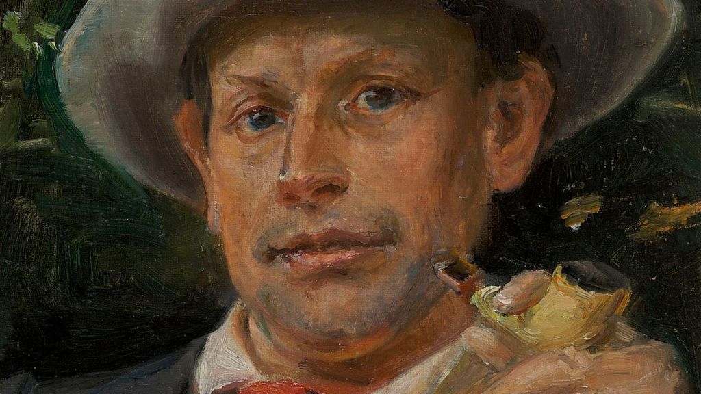 Michael Ancher: Martin Andersen Nexø - 42 år