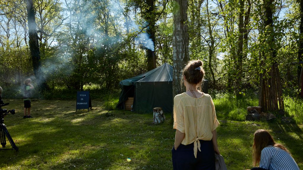 Saunagusen drager på Nordskoven