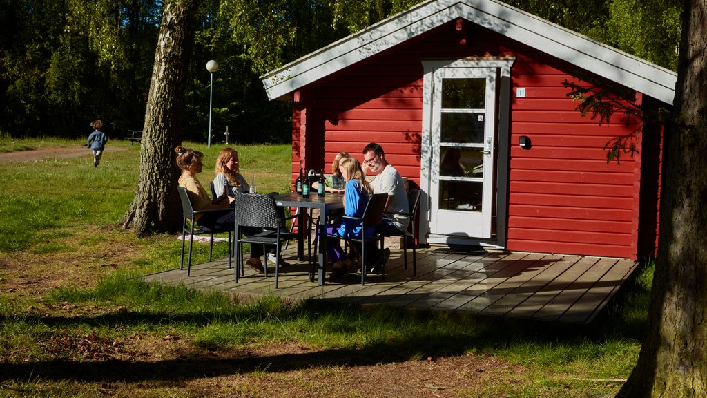 Hyttehygge på Nordskoven