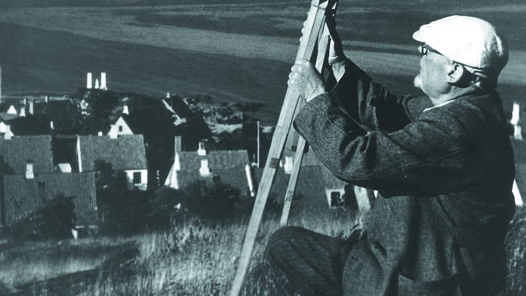 Oluf Høst på Bokul