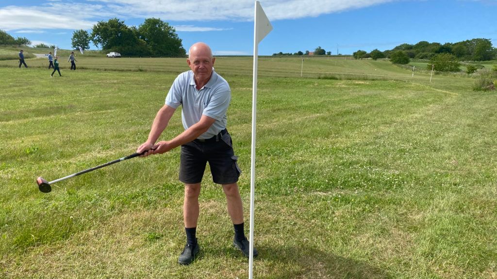 Familiegolf og Kunst med arbejdende Kunstner, Jannice Kinnear. Samt Parkgolf, Fodboldgolf, Minigolf, Swingolf.