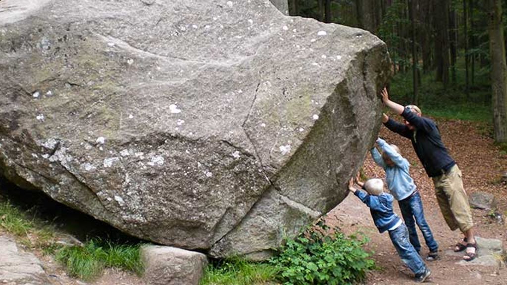 Rokkestenen i Paradisbakkerne