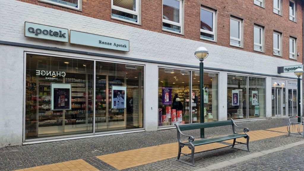 Rønne apotek i gågaden