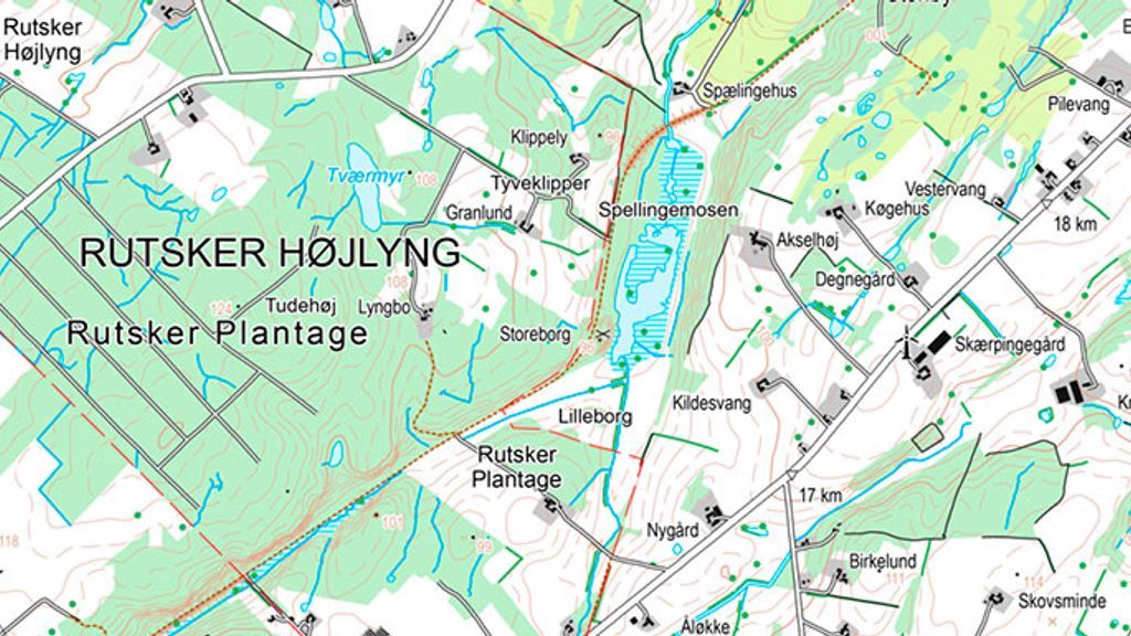 Storeborg at Spællinge Mose