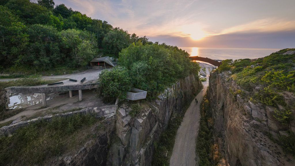 Shelter i Vang Granitbrud