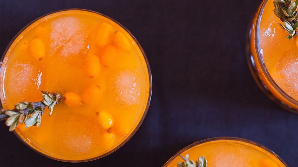 Havtorndrink hos HØSTET