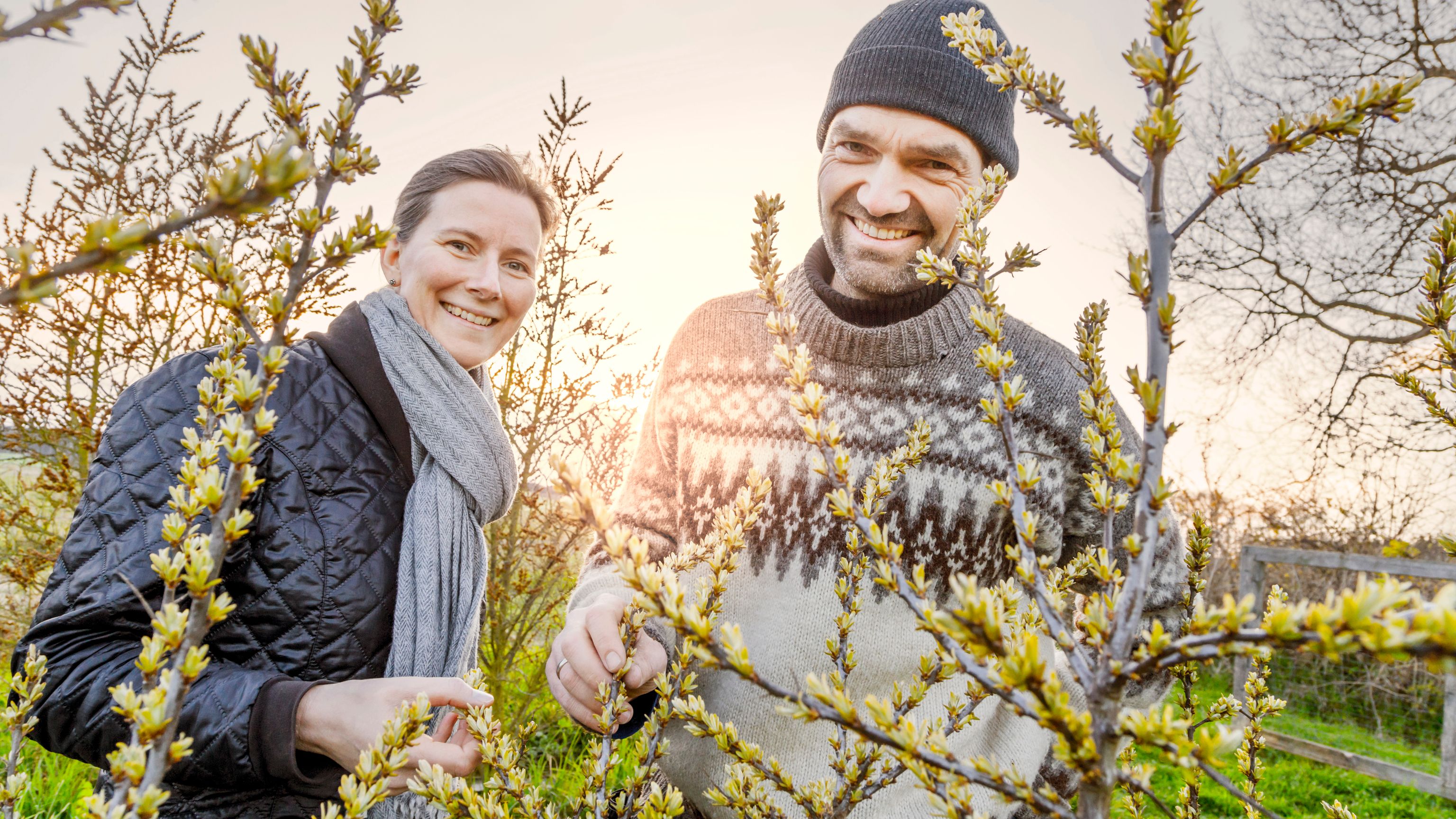 Mads og Camilla hos HØSTET
