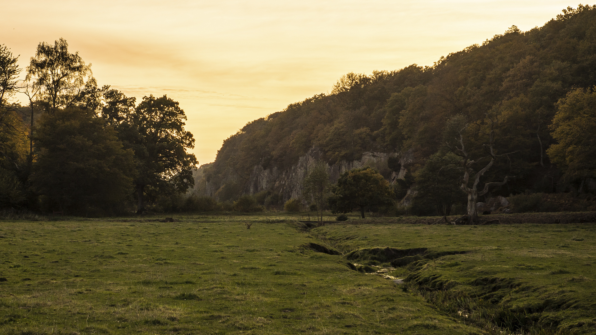 Echo Valley at sunset