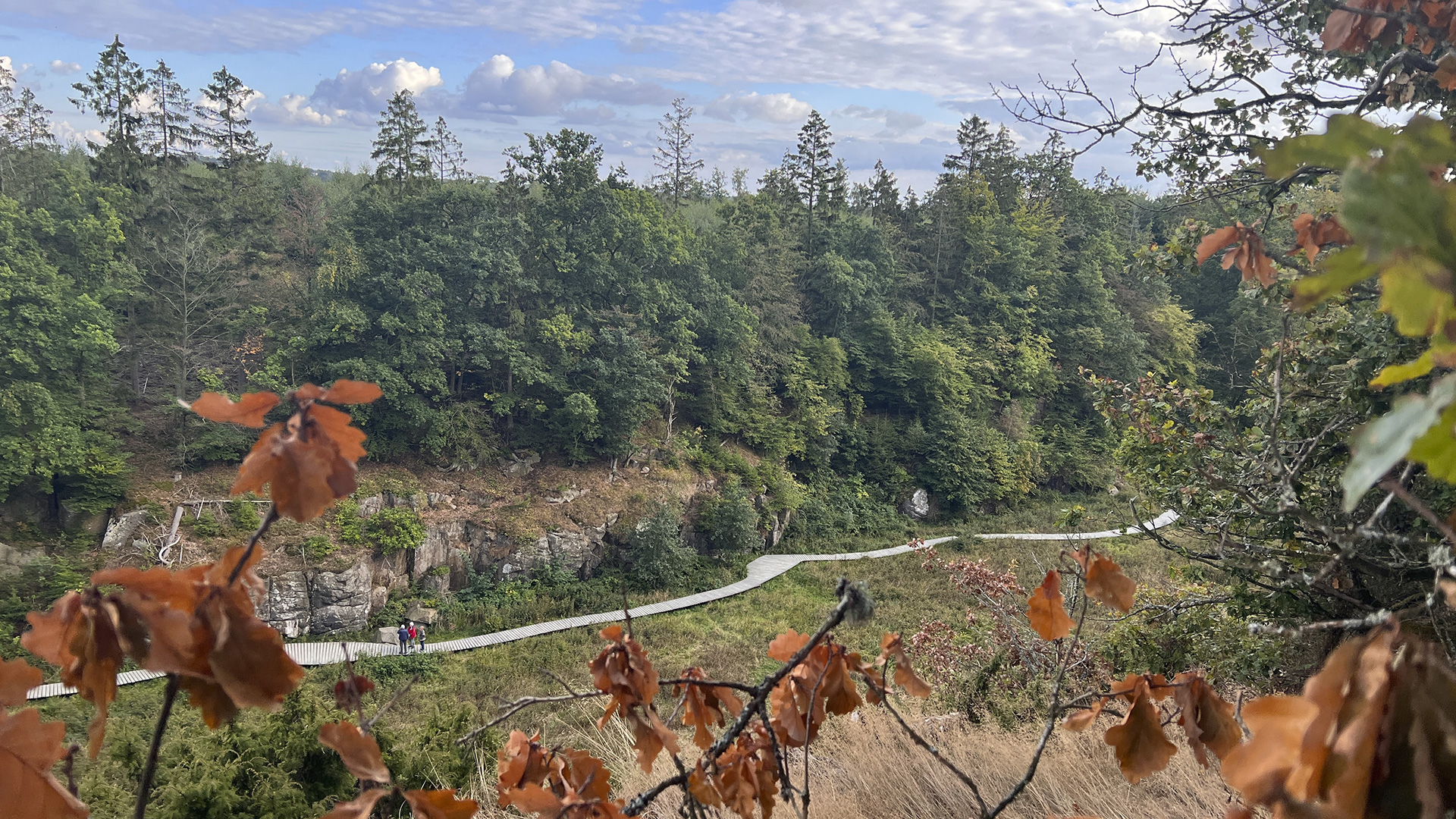 Klippestien in autumn