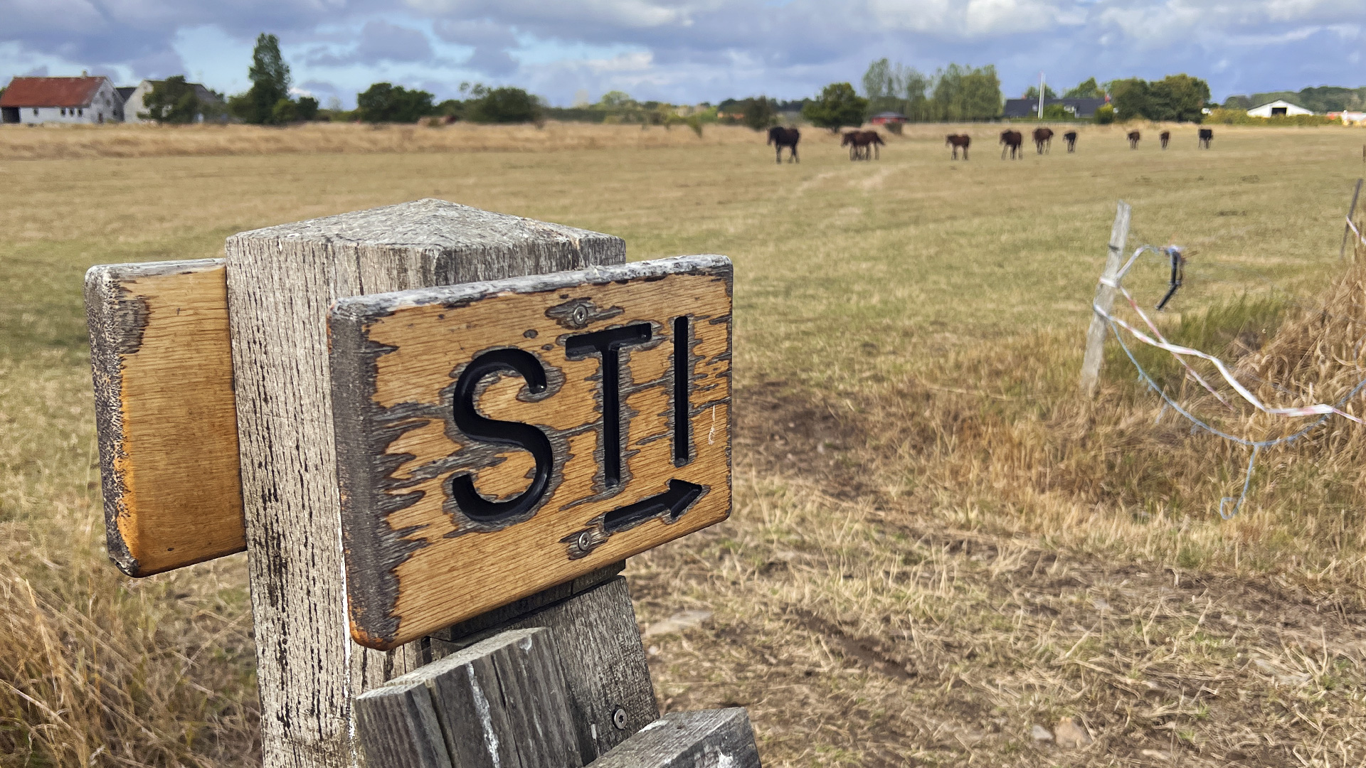 Route description on the trail