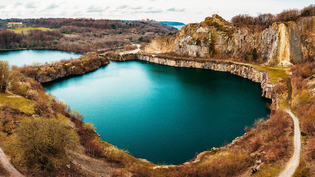 Udsigt over Opalsøen