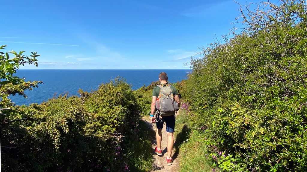 Den fantastiske udsigt fra kysten