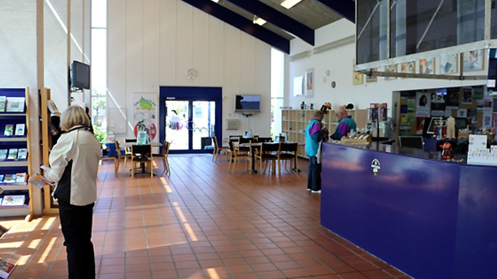 Indenfor hos Bornholms Velkomstcenter