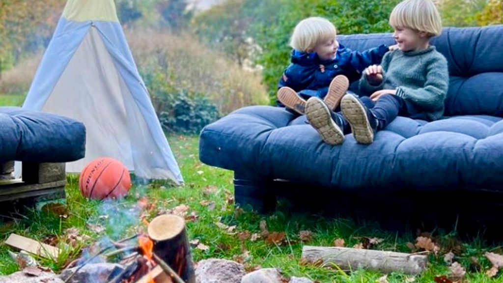 Birkelund – hygge ved bålet