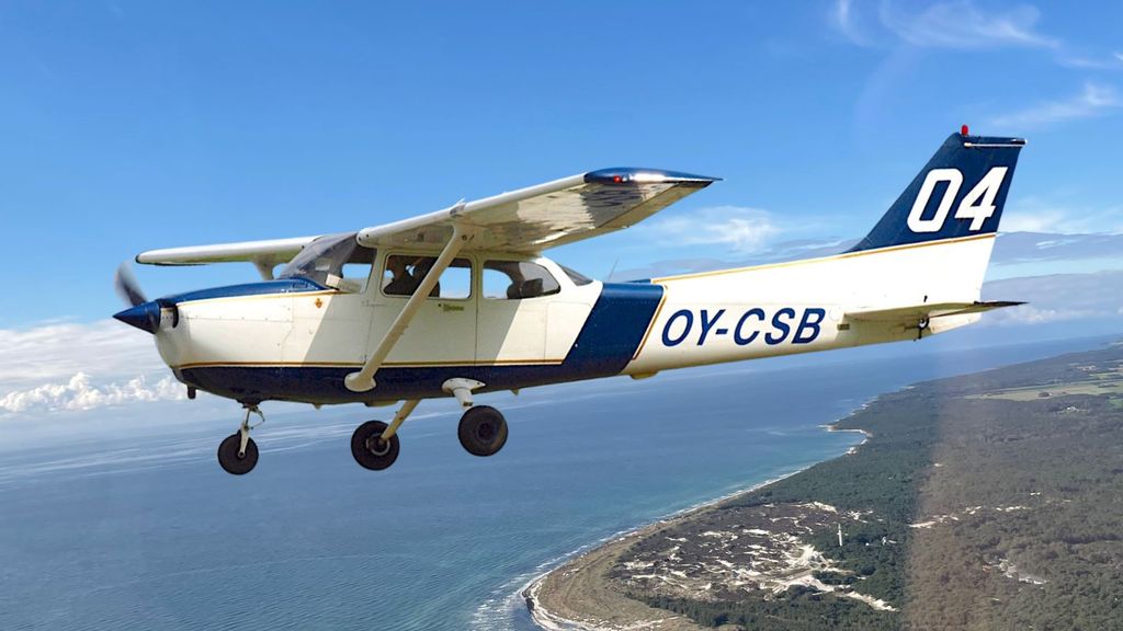 Bornholm.Aero sightseeing flights