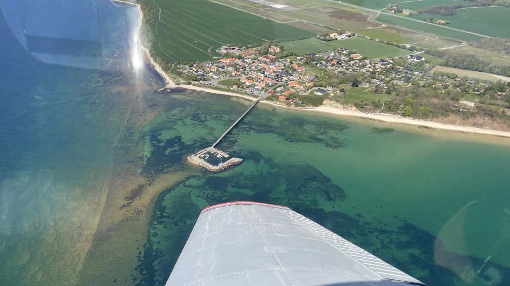 Bornholm.Aero sightseeing flights