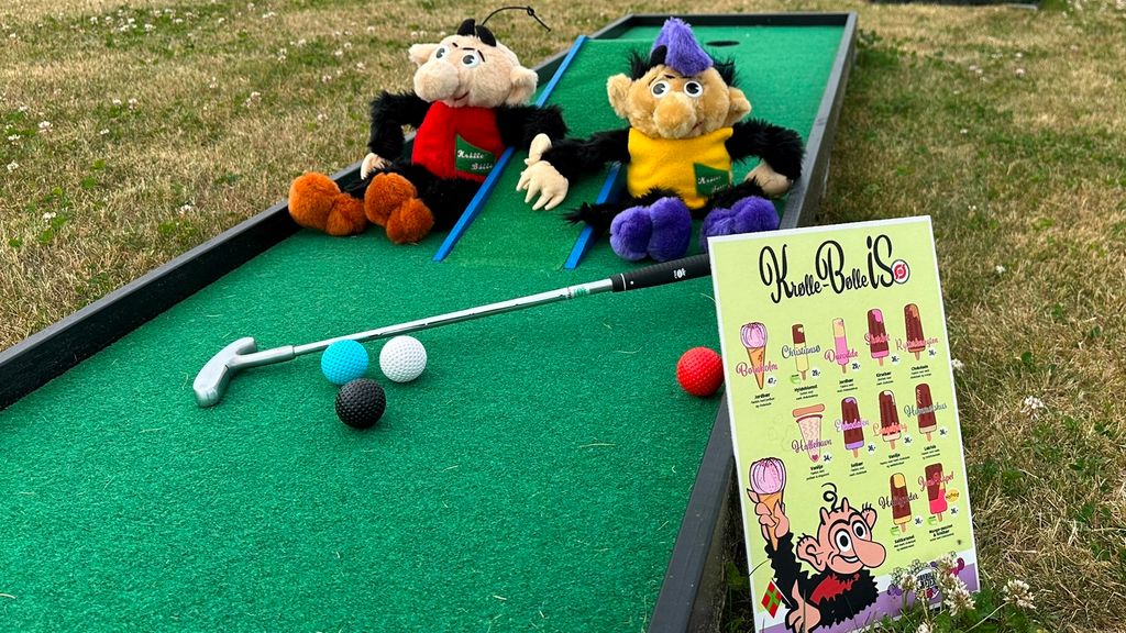 Minigolf for børn