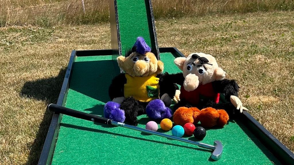 Minigolf sjov
