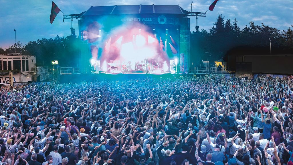 Festivalstemning på Wonderfestiwall