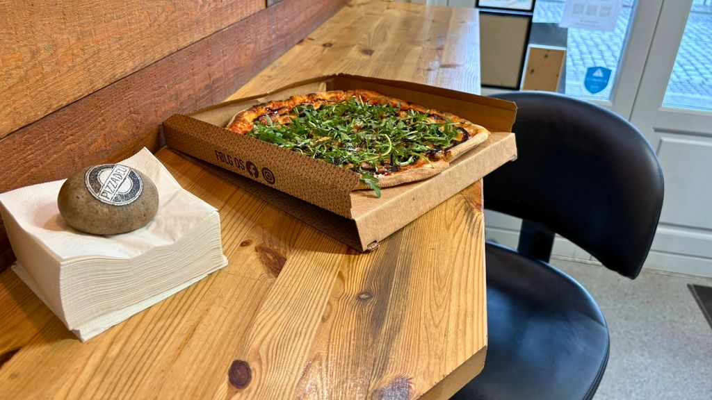 Pizza med rucola