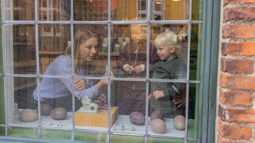Et kig ind i butikken på Hjorths Fabrik