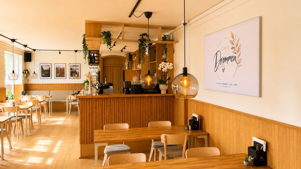 Caféens hyggelige rum