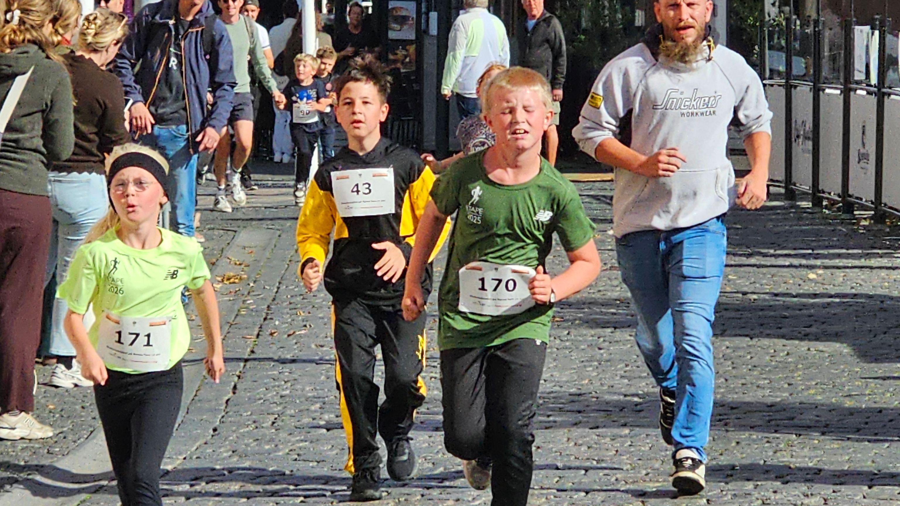 Løbere på gaden