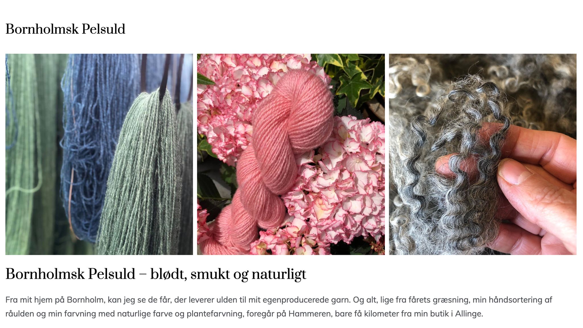 Bornholmsk pelsuld