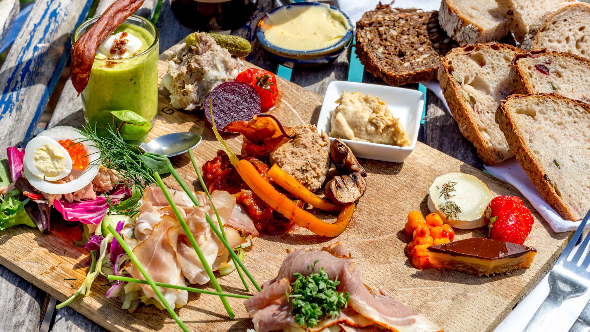 Tapas i solen