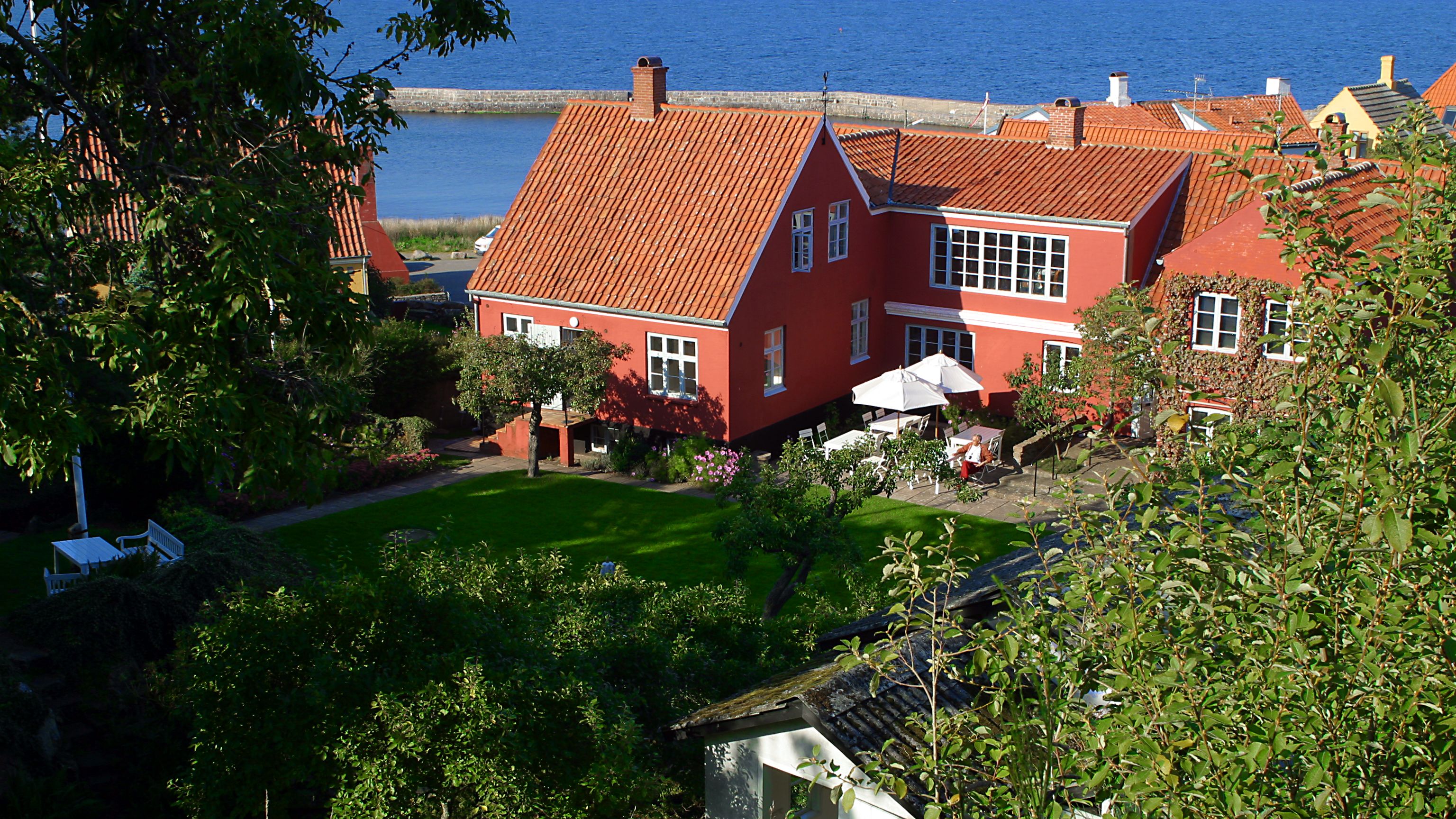 Hus ved havnen