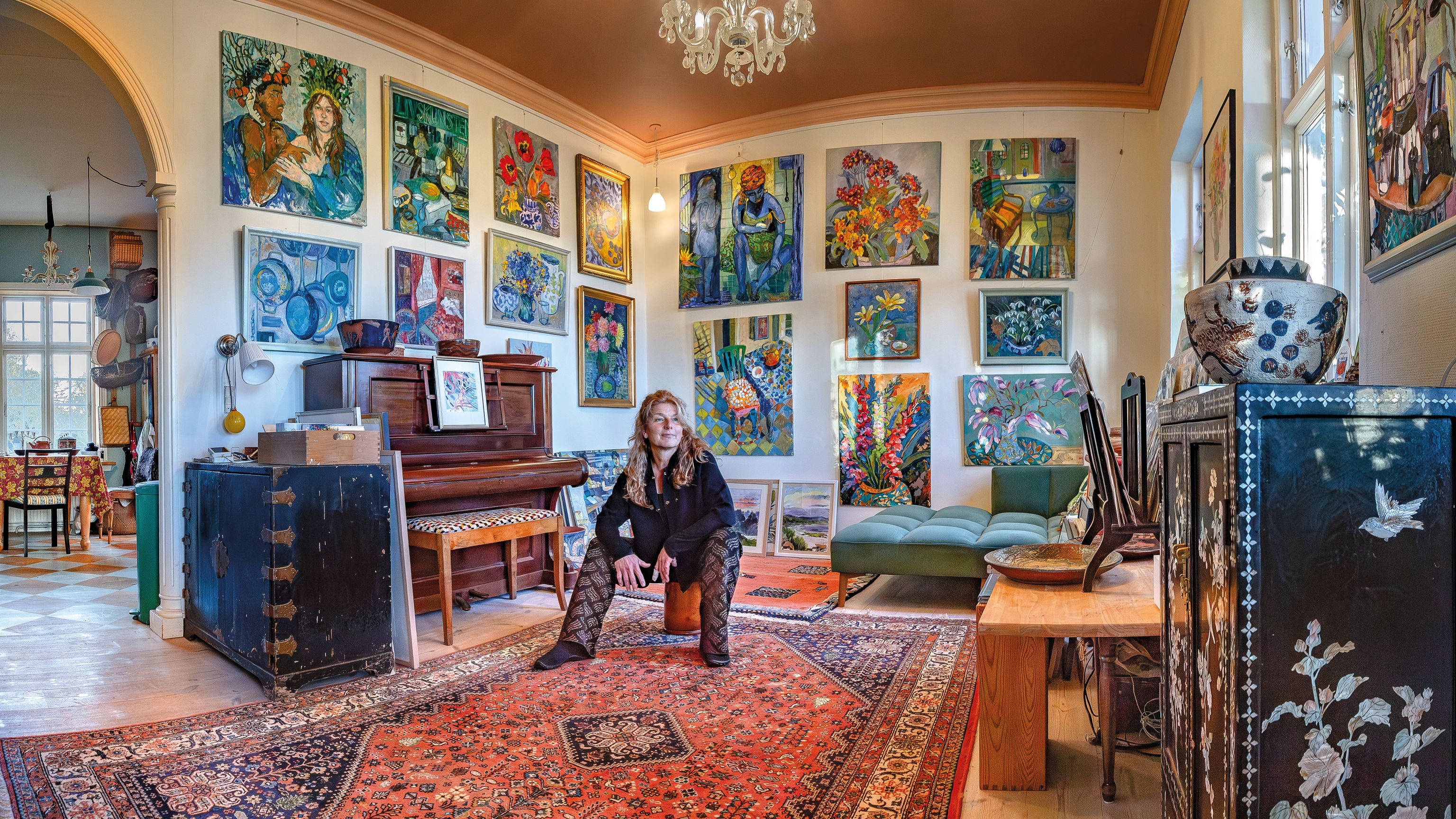Kunstnerisk stue