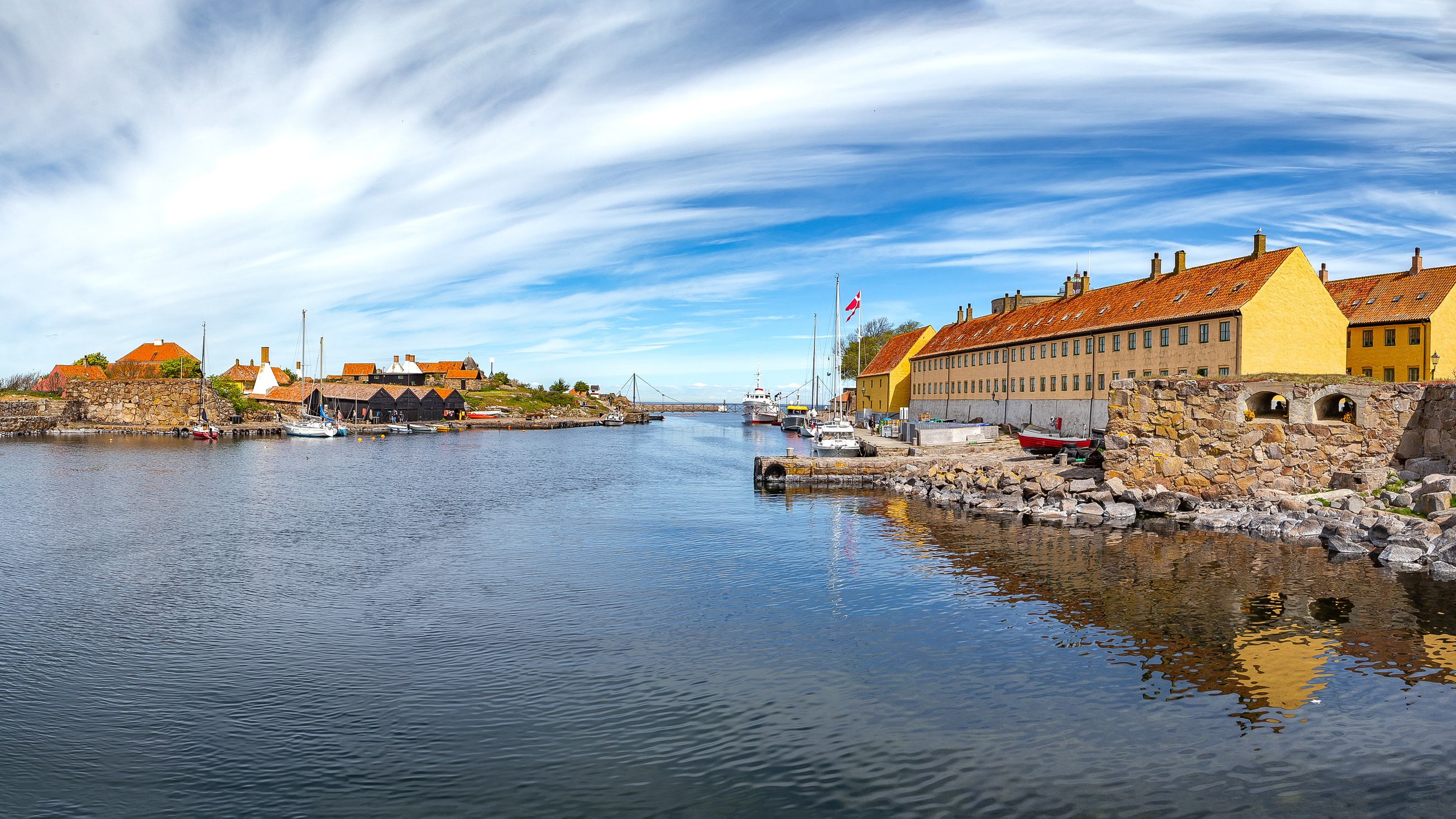 Havnen mellem Christiansø og Frederiksø