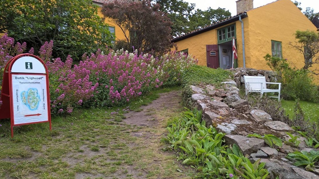 Christiansø turistinformation i Sirenehuset