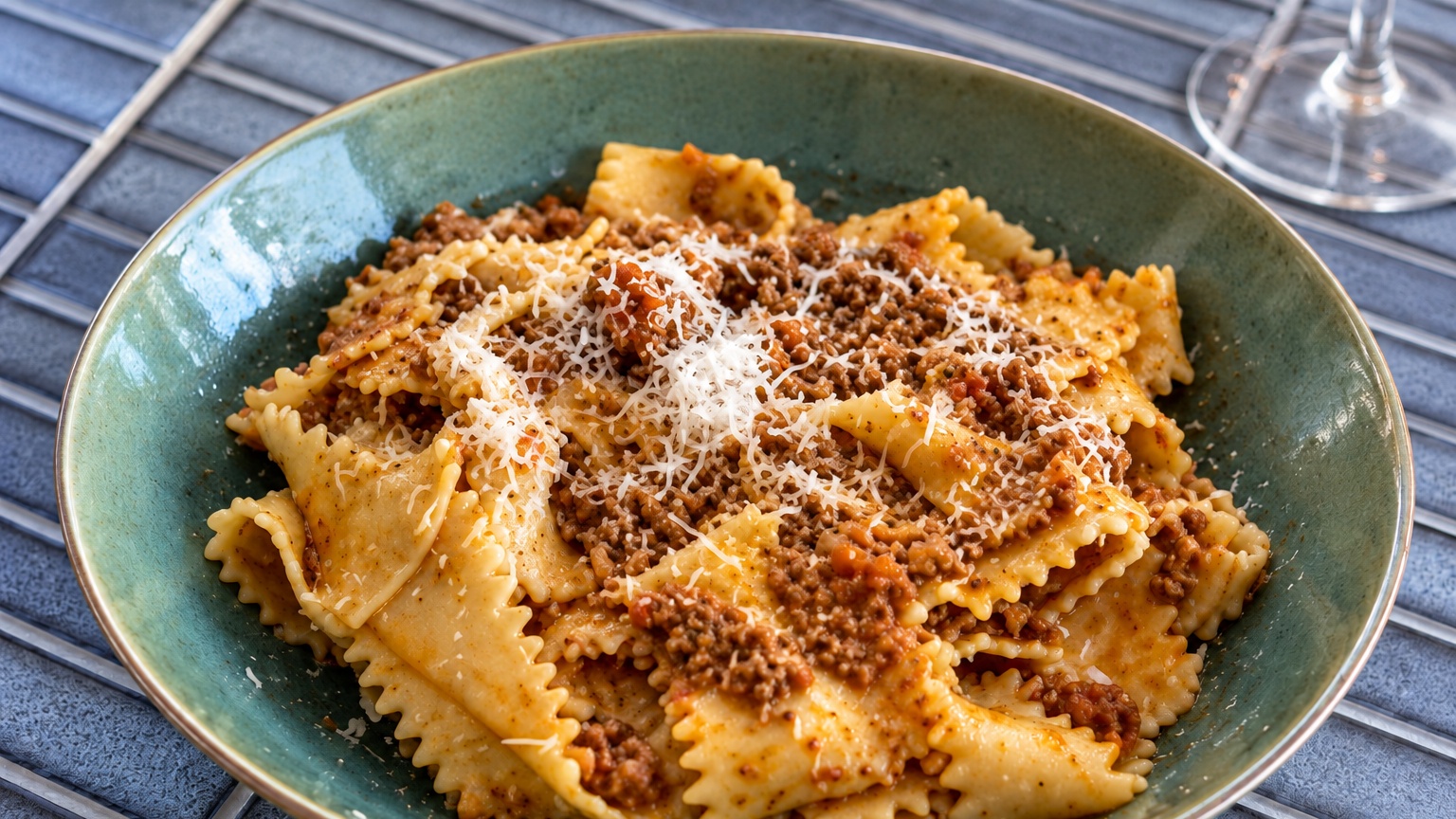 Pasta med kødsauce