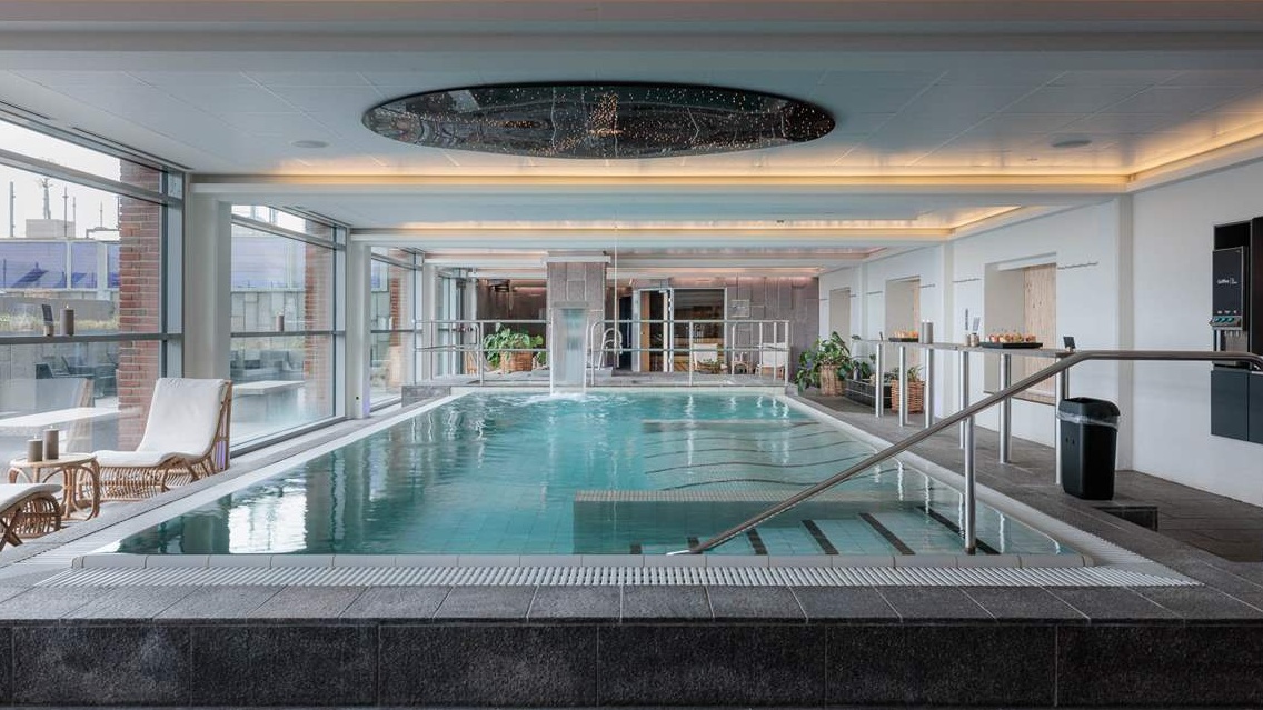 Indendørs spapool
