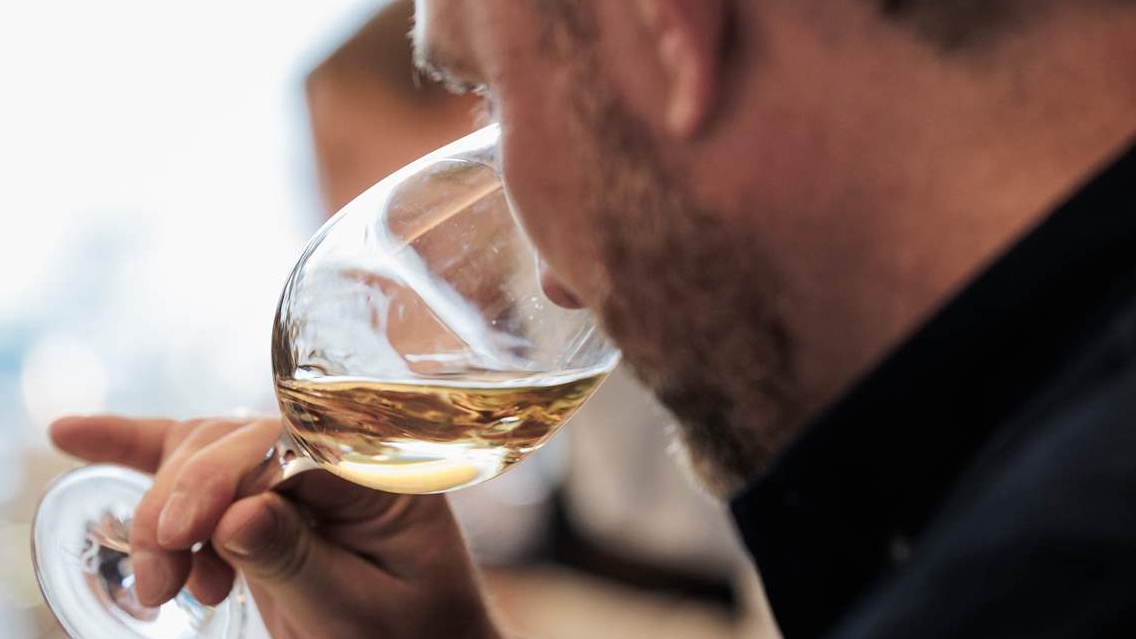Vinsmagning på Griffen