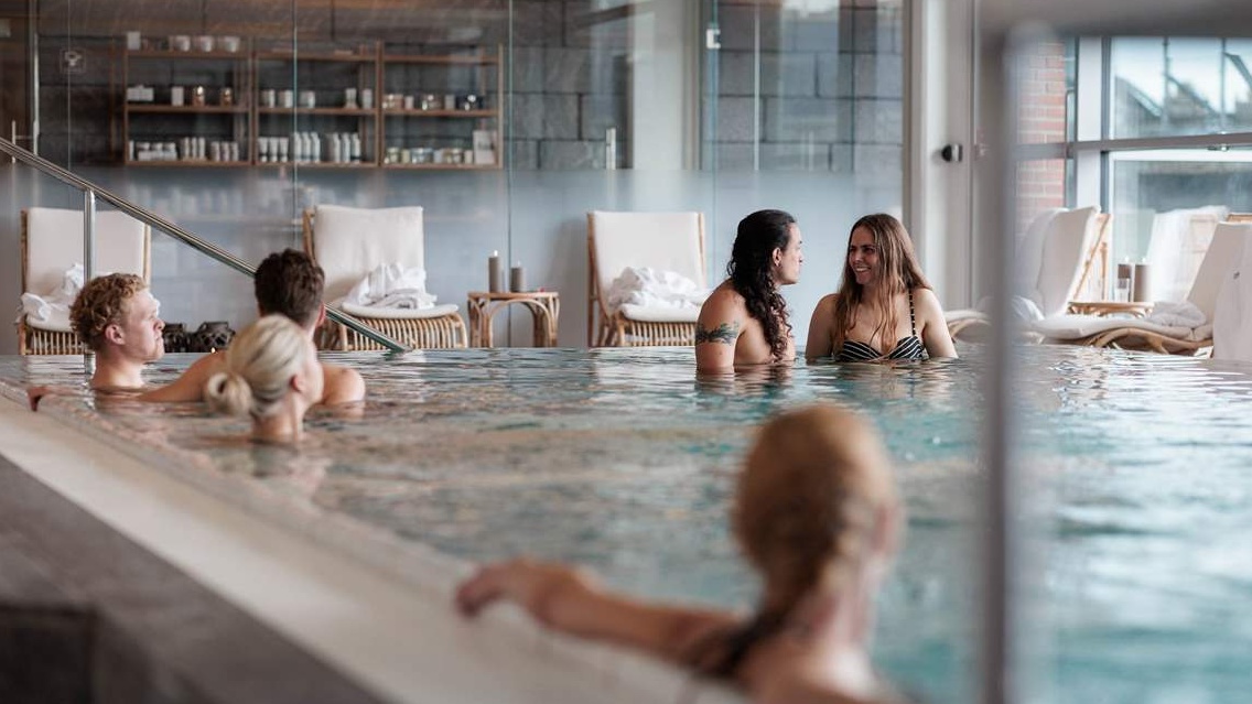 Spaområdet på Griffen Spahotel