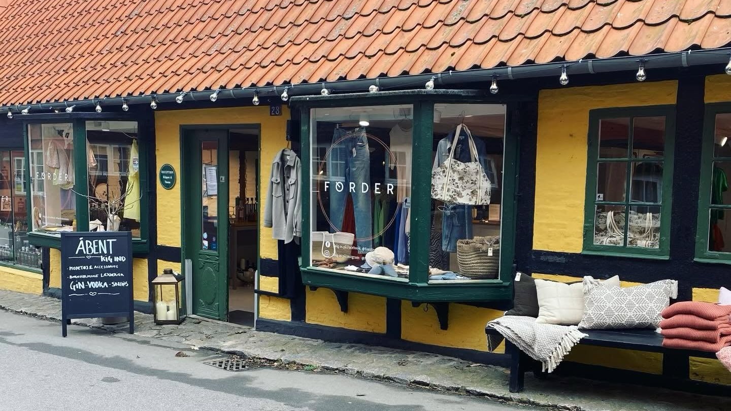 Laden im Fachwerkhaus