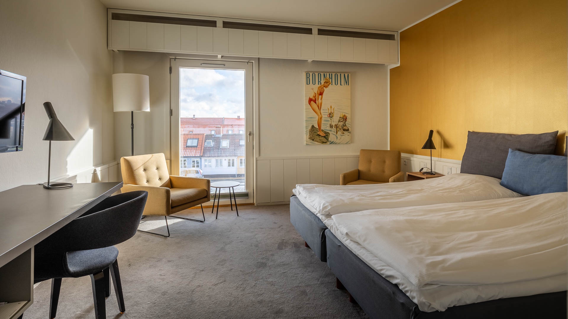 Zimmer mit zwei Betten
