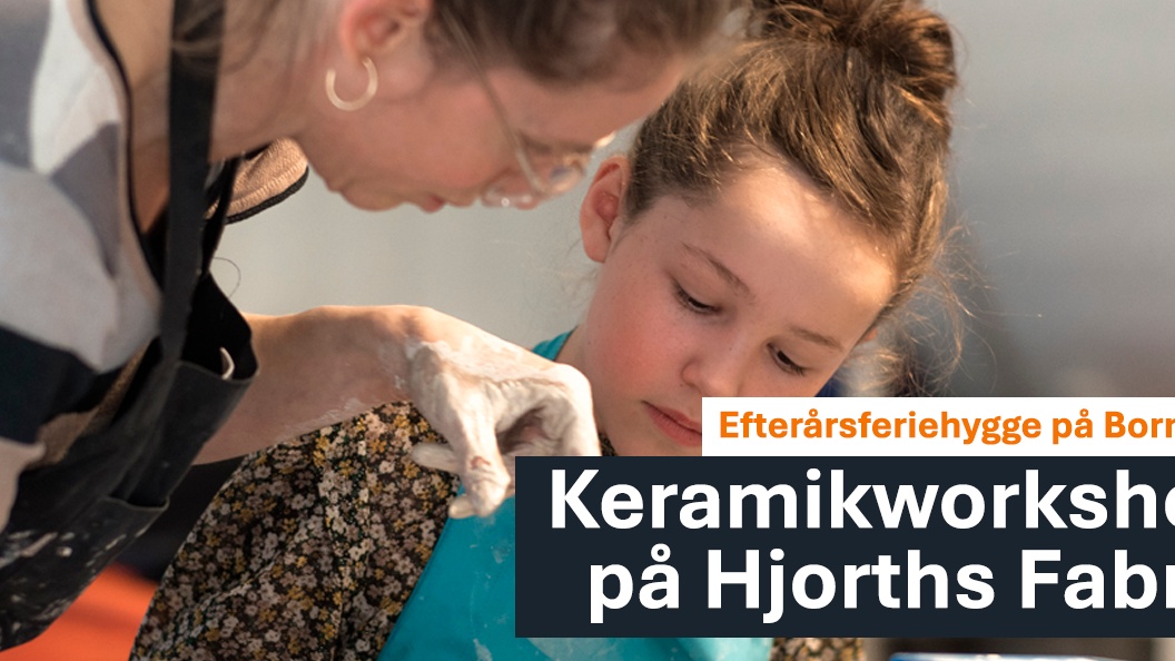 Keramikworkshop i efterårsferien